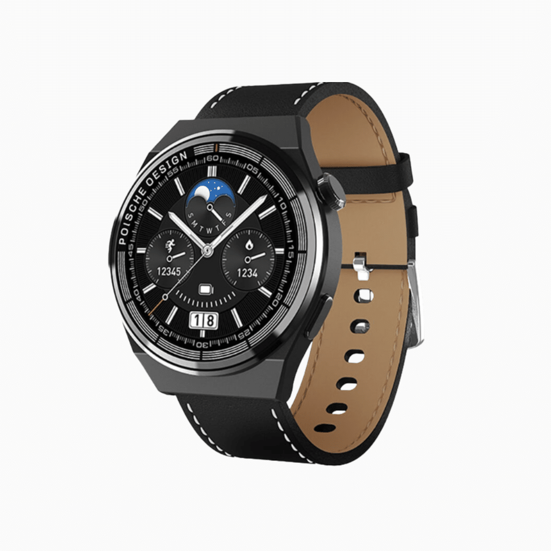 Smartwatch Gt3 Max Reloj Triple Correa Alta Gama Nfc Gps Negro
